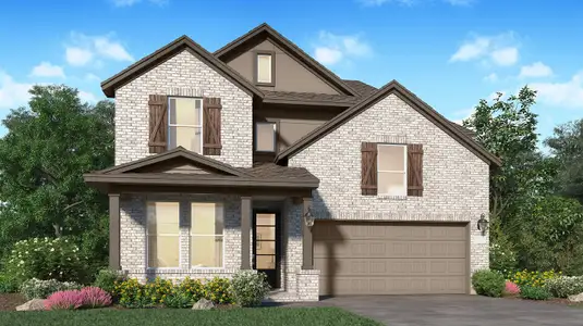 New construction Single-Family house 3013 Duskshine Dr, Brookshire, TX 77423 plan Pelham - image