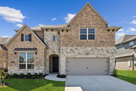 New construction Single-Family house 611 Parrino Pkwy, Princeton, TX 75407 Normandy- photo 0