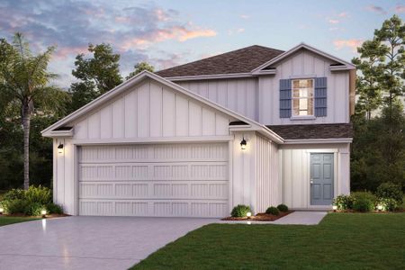 New construction Single-Family house 14720 Macadamia Ln, Jacksonville, FL 32218 Santa Rosa- photo 0