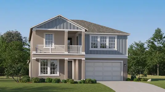 New construction Single-Family house 1394 Broward Dr, Zephyrhills, FL 33541 plan Preston - image