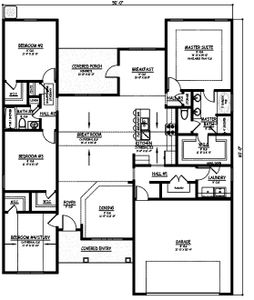 New construction Single-Family house 200 Daniel Trent Wy, Kingsland, GA 31548 plan The Camilla - image 2