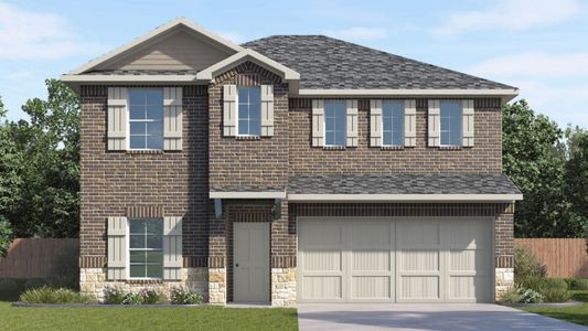 New construction Single-Family house 10727 Sky Creek Ln, Beasley, TX 77417 plan Walker - image