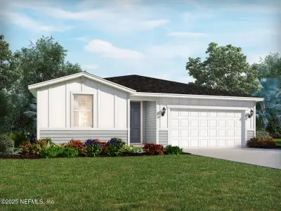 New construction Single-Family house 7345 Carson View Ln, Jacksonville, FL 32137 Azalea- photo 0