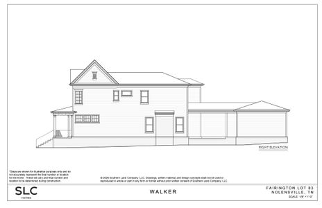 New construction Single-Family house 3121 Winterberry Dr, Nolensville, TN 37130 plan Walker - image 2