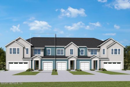 New construction Townhouse house 804 Bluestem St, Yulee, FL 32097 - image
