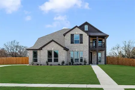 New construction Single-Family house 683 Crystal Lake Ln, Red Oak, TX 75154 plan Magnolia II Side Entry - image