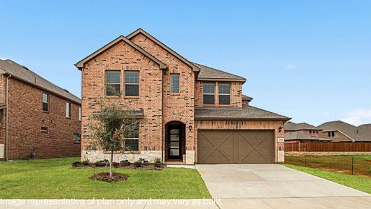 New construction Single-Family house 4036 Apollo Bay Ave, Little Elm, TX 75068 Englewood- photo 0