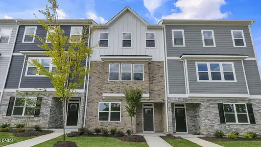 New construction Townhouse house 767 Dorset Stream Dr, Fuquay Varina, NC 27526 plan Blakely - image