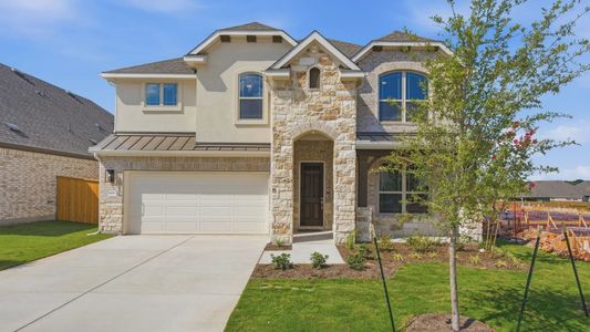 New construction Single-Family house 628 Hickory Bend Trl, Georgetown, TX 78628 plan Magnolia - image