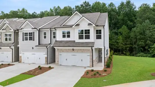 New construction Townhouse house 6669 Parsons St, Flowery Branch, GA 30542 plan Sudbury - image