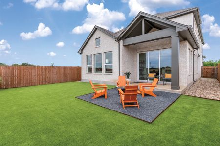 New construction Single-Family house 1321 S Brook Dr, Leander, TX 78641 The Cartwell- photo 0