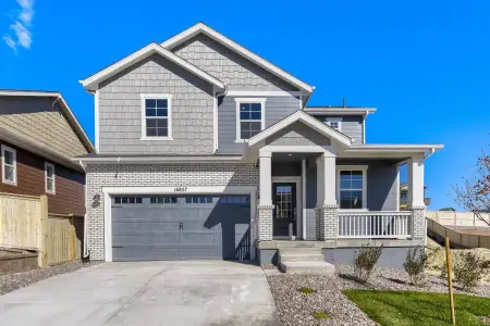 New construction Single-Family house 16857 Red Dawn Pl, Parker, CO 80134 plan Braeburn - image