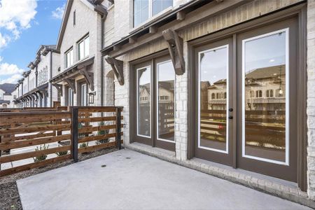 New construction Townhouse house 8129 Legacy Oak Dr, McKinney, TX 75071 Berkley Plan- photo 21 21