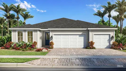 New construction Single-Family house 6431 Sparkling Stream Trl, Jacksonville, FL 32234 plan Marigold - image