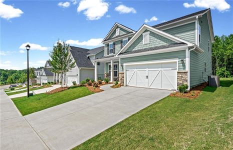 New construction Single-Family house 4711 Wilderness Trl, Flowery Branch, GA 30542 plan Newberry - image