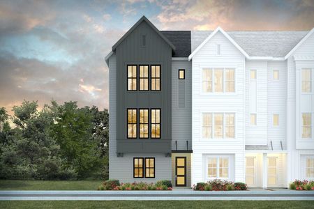 New construction Townhouse house 416 Vintage Point Lane, Wendell, NC 27591 - photo 0