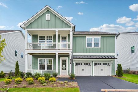 New construction Single-Family house 194 E Harbor Dr, Dawsonville, GA 30534 plan Scarlet - image