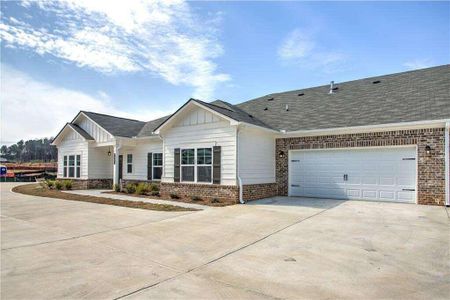 New construction Townhouse house 3861 Shelleydale Drive, Powder Springs, GA 30127 Savannah- photo 0