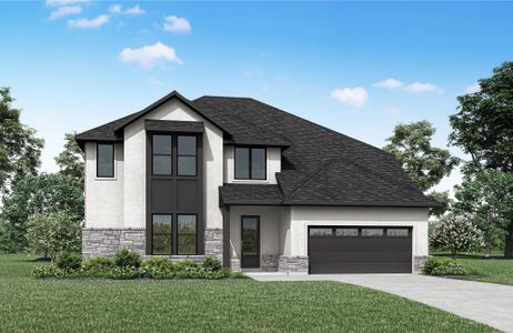 New construction Single-Family house 3037 Ashby Park, Bulverde, TX 78163 plan Wagner - image