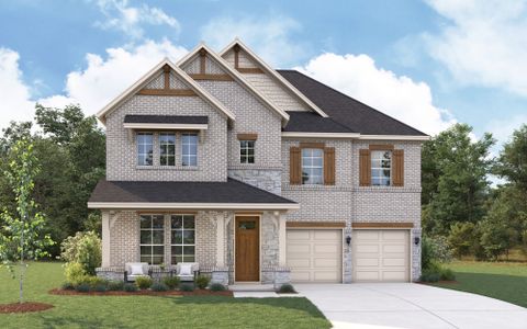 New construction Single-Family house 1334 Porter Dr, Frisco, TX 75036 plan Julieta II - image