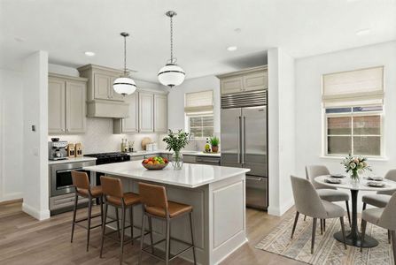 New construction Townhouse house 1200 Armstrong, The Colony, TX 75056 plan Turnberry - image 6
