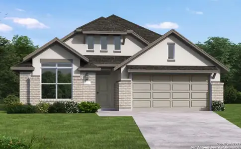 New construction Single-Family house 186 Desert Bloom, San Antonio, TX 78253 - image