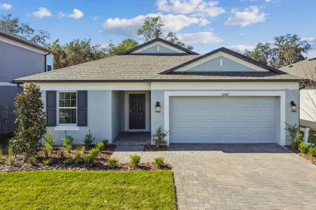 New construction Single-Family house 12809 Castle Oaks Dr, Hudson, FL 34669 plan Maui - image