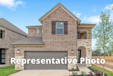 New construction Single-Family house 112 Emerald Grove Dr, Georgetown, TX 78633 Haven X- photo 0