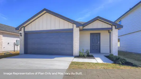 New construction Single-Family house 2312 Red Bird Trce, Lockhart, TX 78644 plan The Caprock - image