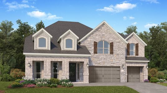 New construction Single-Family house 21107 Medina River Dr, Cypress, TX 77433 plan Berkshire - image