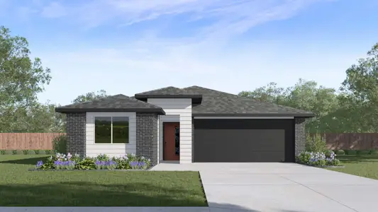 New construction Single-Family house 9701 Oxbow Strap Dr, Austin, TX 78724 The Caden- photo 0
