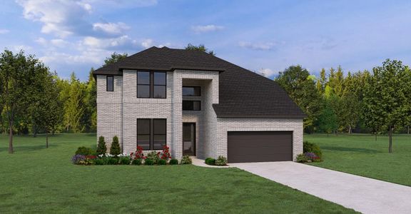 New construction Single-Family house 421 Dove Meadow Ln, Katy, TX 77493 plan Whitney - image
