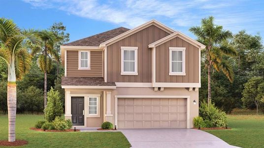 New construction Single-Family house 5624 Gingham Dr, Kissimmee, FL 34758 Atlanta- photo 0