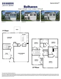 New construction Single-Family house 1578 String Dr, Winston-Salem, NC 27107 plan Belhaven - image