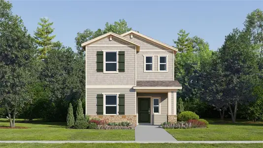 New construction Single-Family house 4338 Bentgrass Bnd, St. Cloud, FL 34772 plan Brookside II - image
