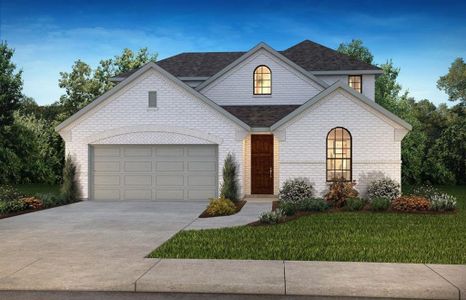 New construction Single-Family house 13103 Soaring Forest Dr, Conroe, TX 77302 Plan 4059 Elevation D- photo 0 0