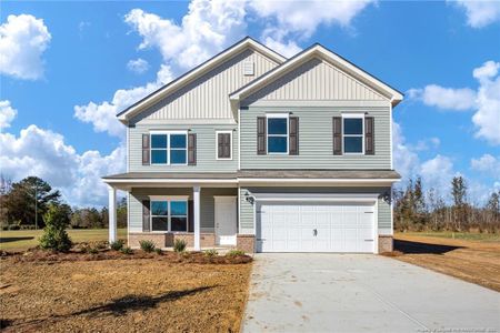 New construction Single-Family house 37 Double Barrel St, Lillington, NC 27546 The McGinnis- photo 0 0