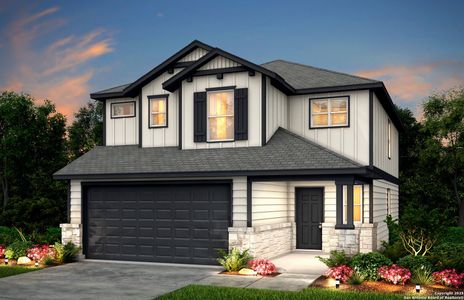 New construction Single-Family house 929 Heartseed Ave, New Braunfels, TX 78130 Coolidge- photo 0