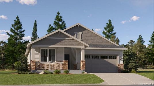 New construction Single-Family house 10907 Tundra Top Dr, Parker, CO 80134 plan Graham - image