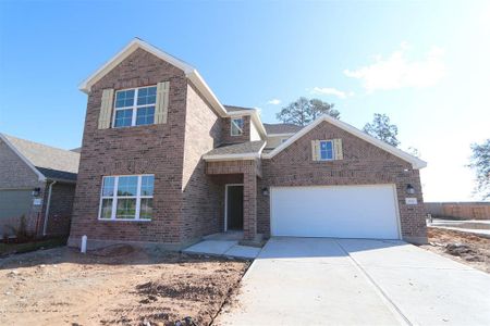 New construction Single-Family house 21622 Burgos Plaza Drive, Tomball, TX 77377 Livingston- photo 0