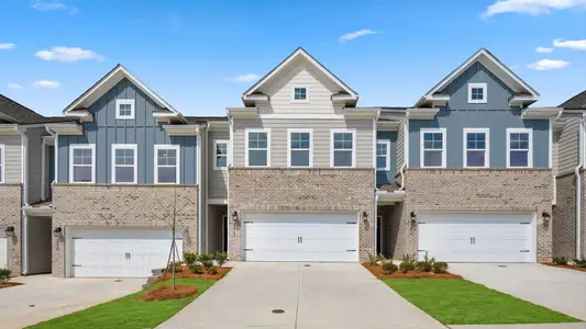 New construction Townhouse house 3672 Donovan Cir, Loganville, GA 30052 plan Luca - image