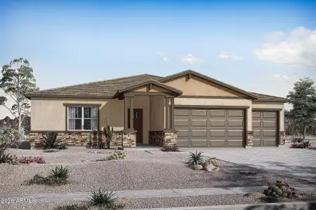 New construction Single-Family house 22655 E Starflower Dr, Queen Creek, AZ 85142 plan Hunter - image
