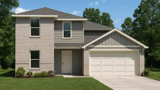 New construction Single-Family house 12320 Lexington Heights Dr, Willis, TX 77318 plan Dallas - image
