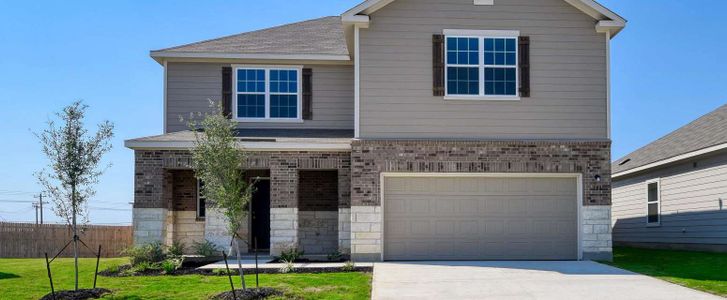 New construction Single-Family house 101 Yale St, Seguin, TX 78155 plan Devon - image