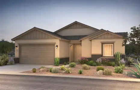 New construction Single-Family house 16679 W Saguaro Park Ln, Surprise, AZ 85387 Gardengate- photo 0