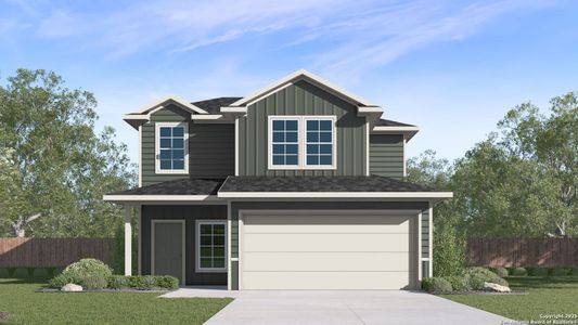 New construction Single-Family house 101 Langston Dr, Maxwell, TX 78656 The Florence- photo 0