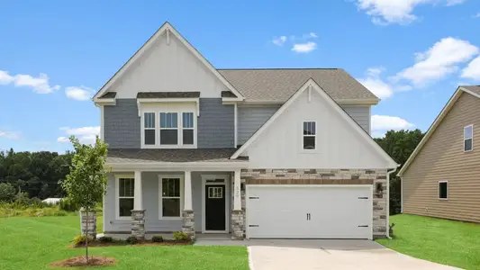 New construction Single-Family house 203 Scarlet Leaf Ln, Greenville, SC 29607 plan Hampshire - image