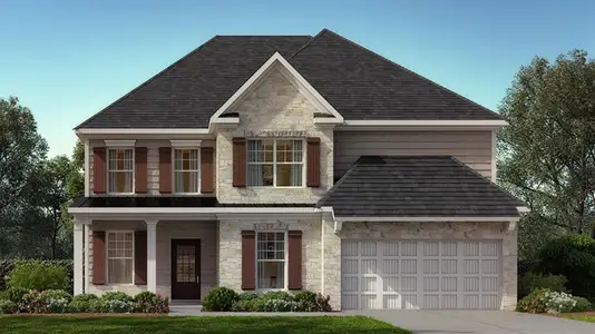 New construction Single-Family house 4985 Thalley Creek Dr, Cumming, GA 30040 plan WESTERLY - image