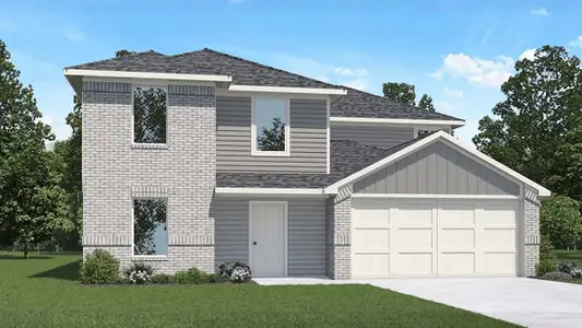 New construction Single-Family house 4212 Marigold Meadows Ct, Conroe, TX 77303 plan T40d - image