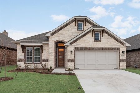 New construction Single-Family house 15004 Ted Trl, Aledo, TX 76008 plan San Gabriel II - image